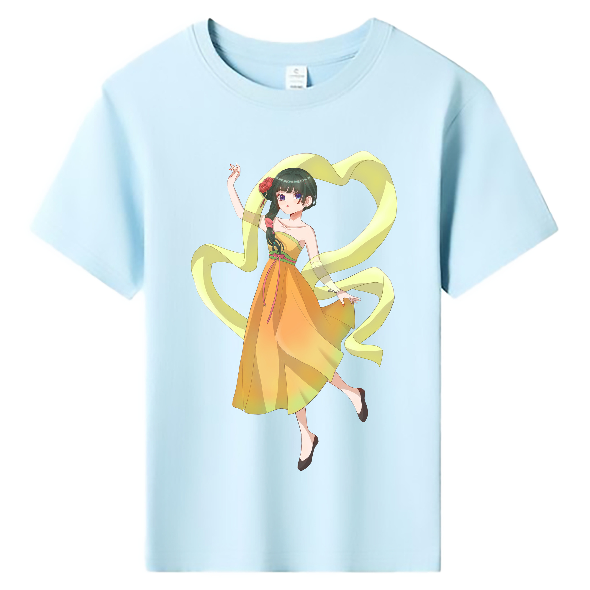 （画像用） 薬屋のひとりごと The Apothecary Diaries 綿100％キッズTシャツ（フロントプリント）